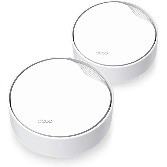 TP-Link Deco X50 PoE 2-Pack Mesh router Wit