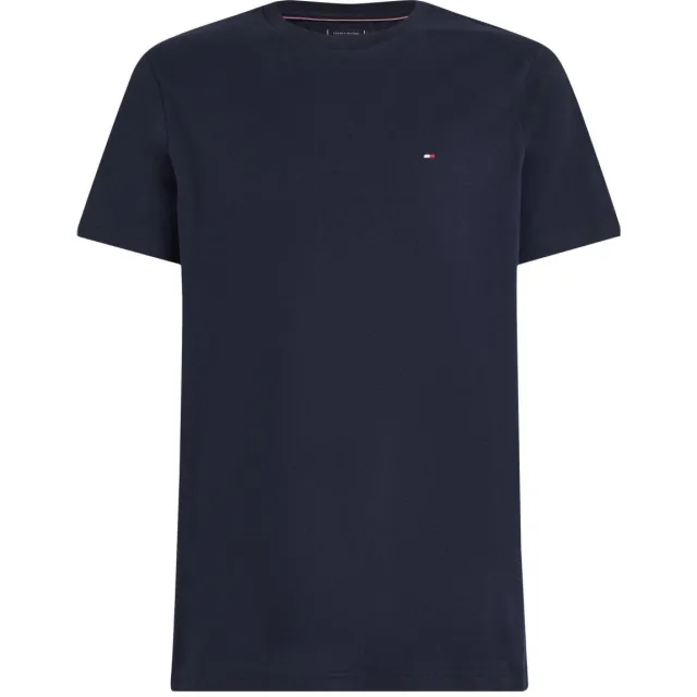 Tommy Hilfiger regular fit T-shirt ESSENTIAL donkerblauw blauw, foto 2