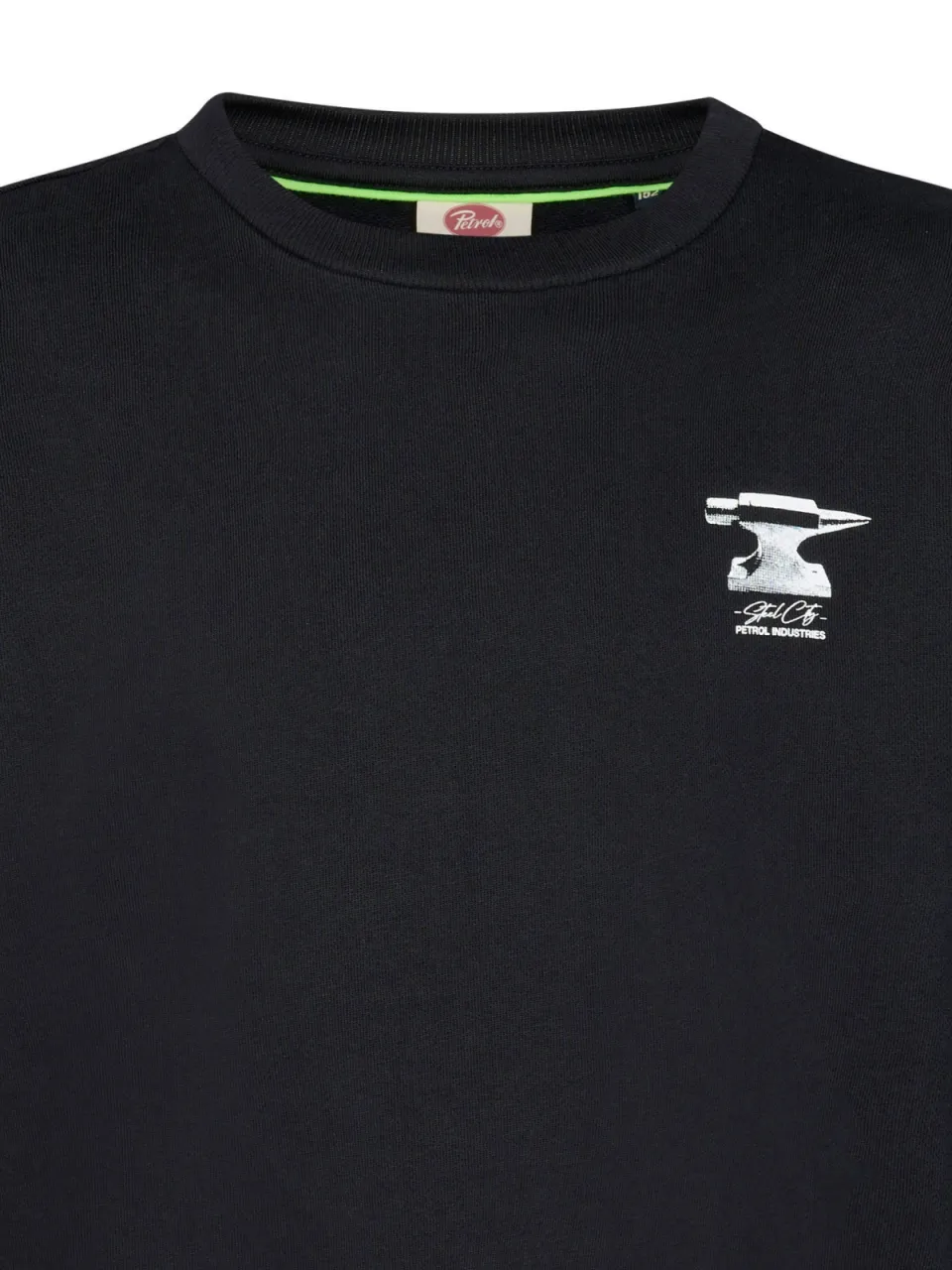 Petrol Industries sweater met backprint - zwart, foto 6