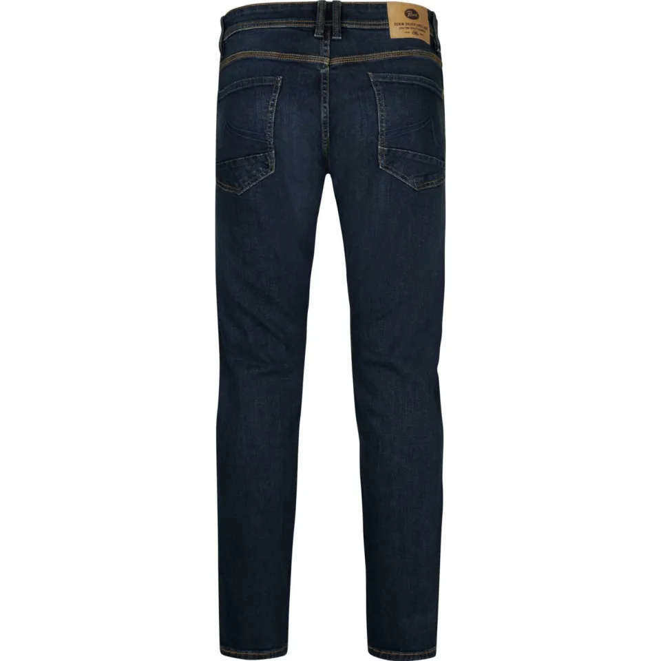 Petrol Industries STARLING straight leg jeans dark used donkerblauw, foto 3
