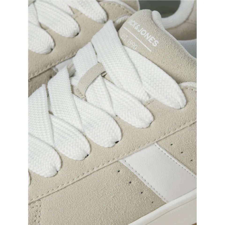 Jack & Jones Jfwmiles Syn Suede suède sneakers - beige, foto 6