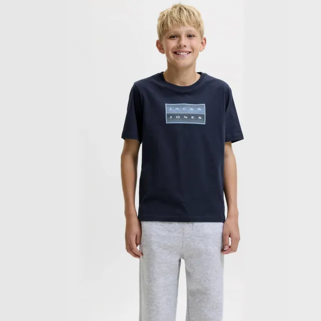 Jack & Jones Junior T-shirt marineblauw