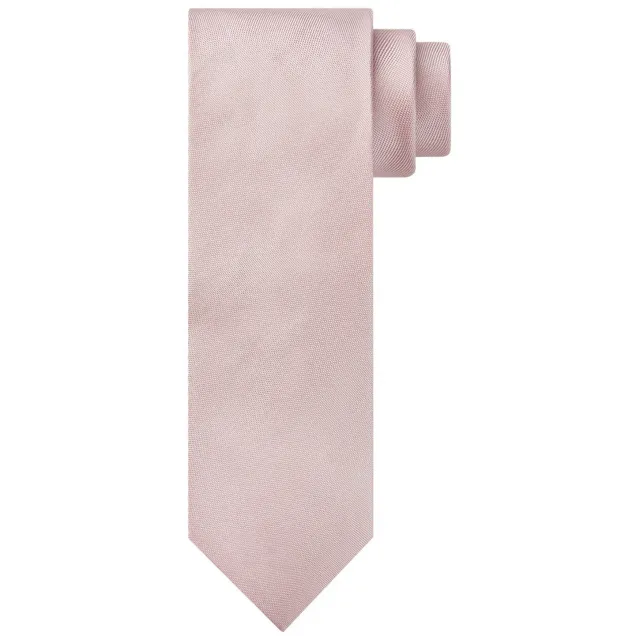 Profuomo zijden stropdas roze