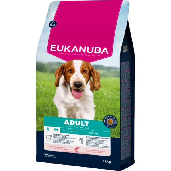 Eukanuba Life Care Dog Adult Small/Medium zalm en gerst hondenvoer
