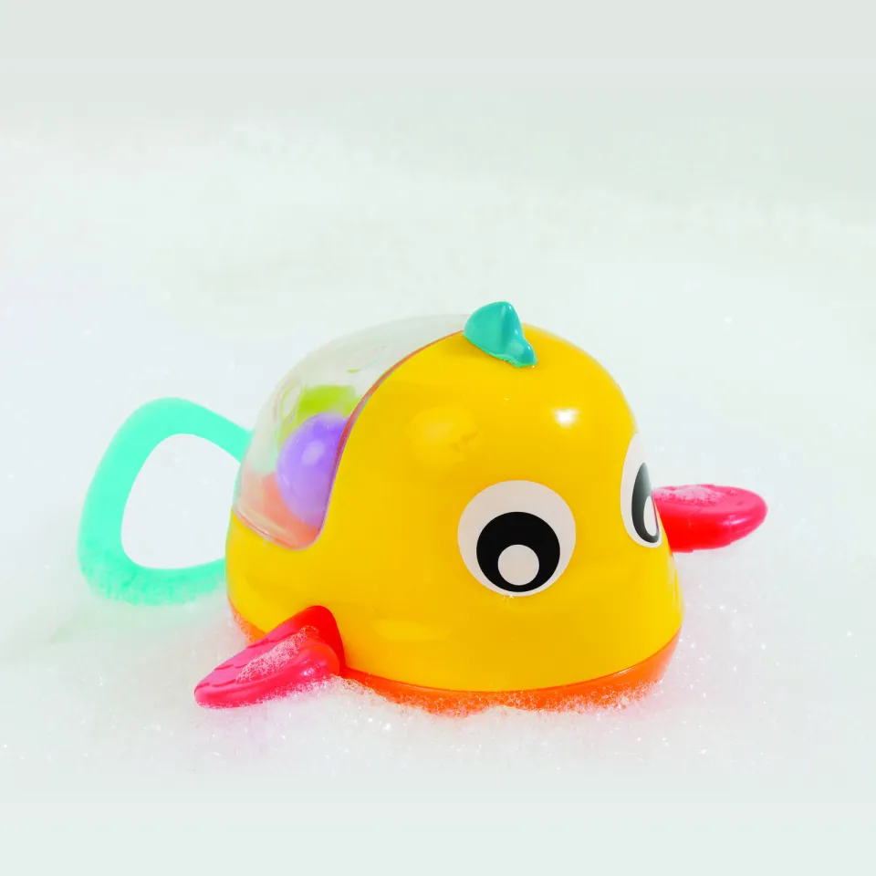 PLAYGRO Peddelende Badvis badspeelgoed geel, foto 2