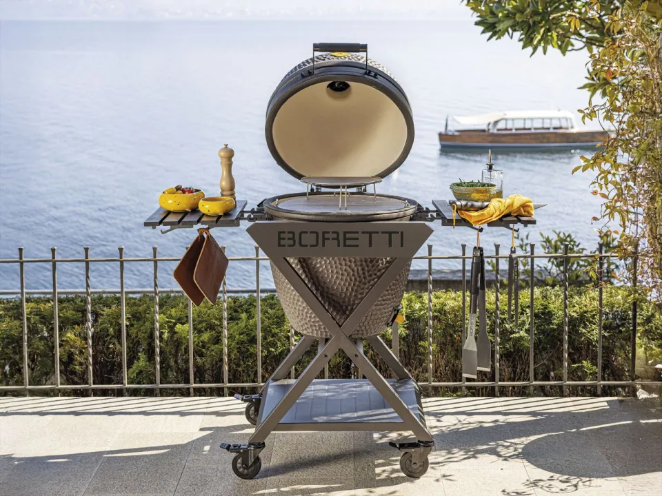 Boretti Ceramica grillverhoger grijs, foto 4