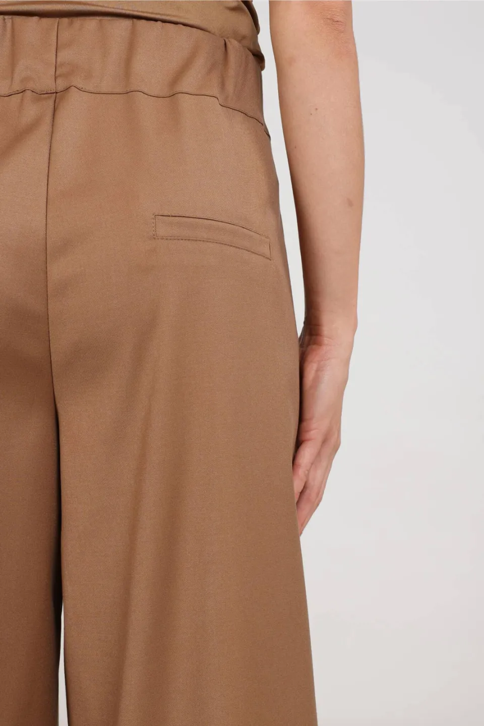 NUKUS wide leg broek - camel, foto 7