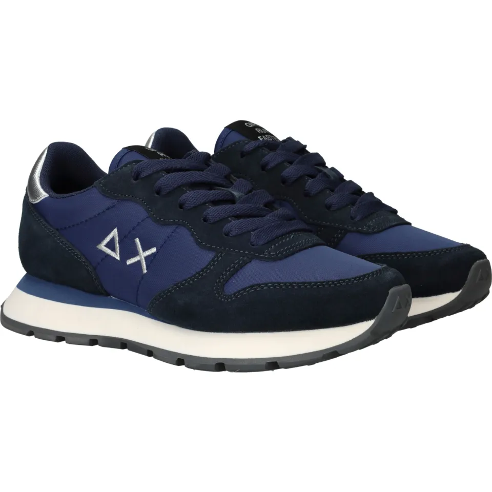 Sun68 Ally Gold Silver sneaker blauw, foto 3