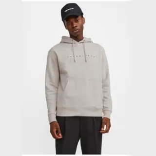 Jack & Jones ESSENTIALS hoodie beige, foto 2