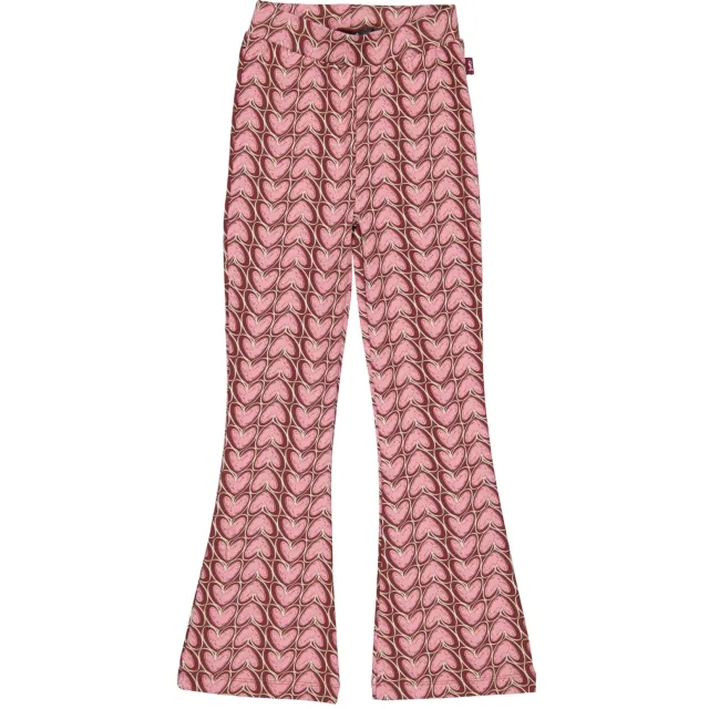 QPI flared broek roze, foto 2