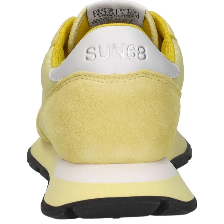 Sun68 Ally Solid lage sneaker lichtgeel geel, foto 5