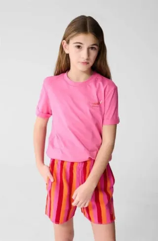 Shoeby T-shirt met backprint roze, foto 7