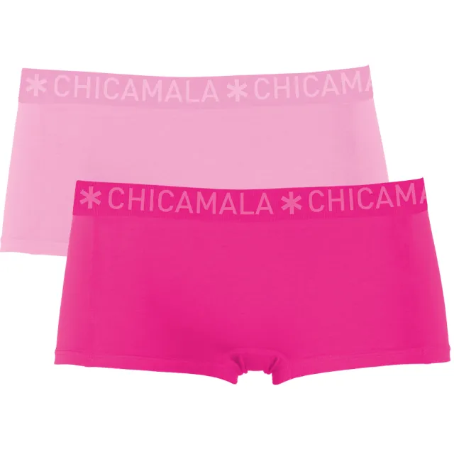 Muchachomalo Meisjes 2-pack Boxershorts Roze