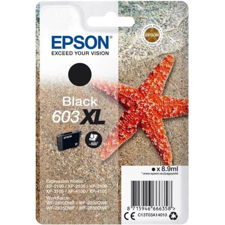 Epson 603XL inktcartridge zwart, foto 2