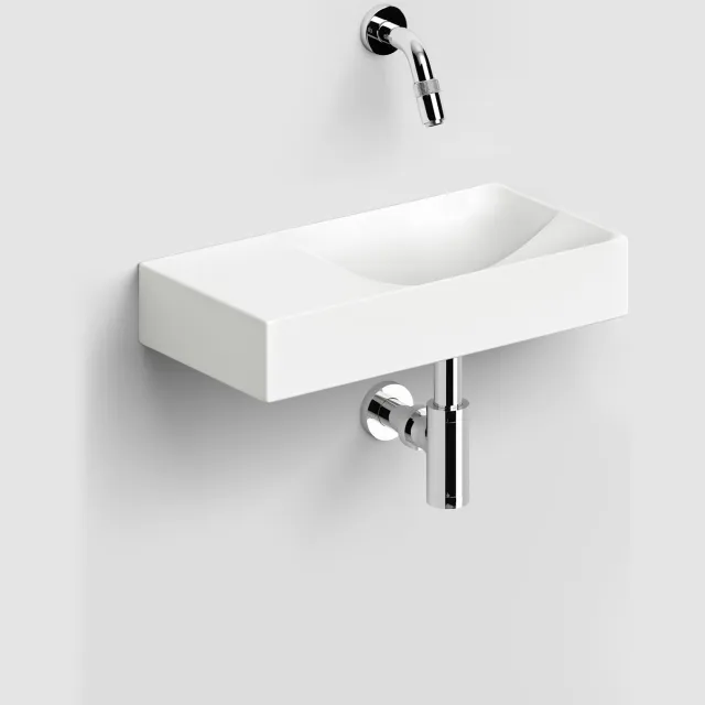 Clou Fonteinset Clou Vale Incl. Toebehoren 7x38 Cm Mat Wit