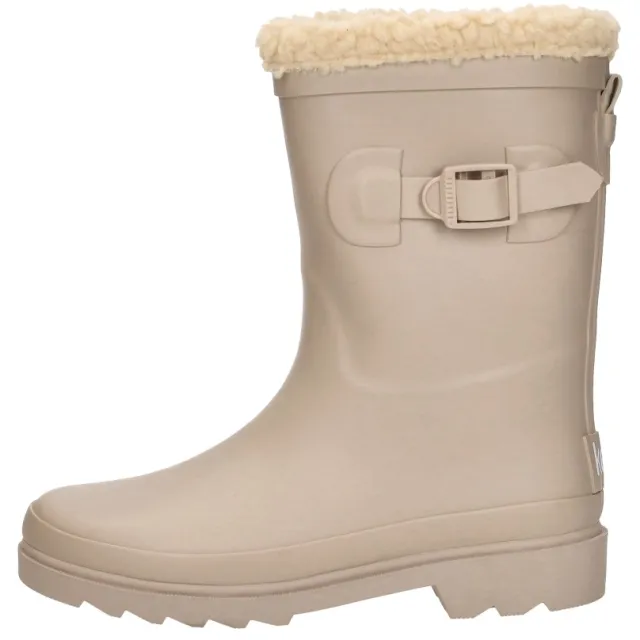 Keq Rainboots Fur regenlaarzen beige, foto 2