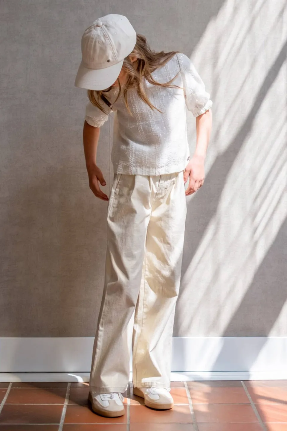 Like Flo wide leg jeans goud, foto 5