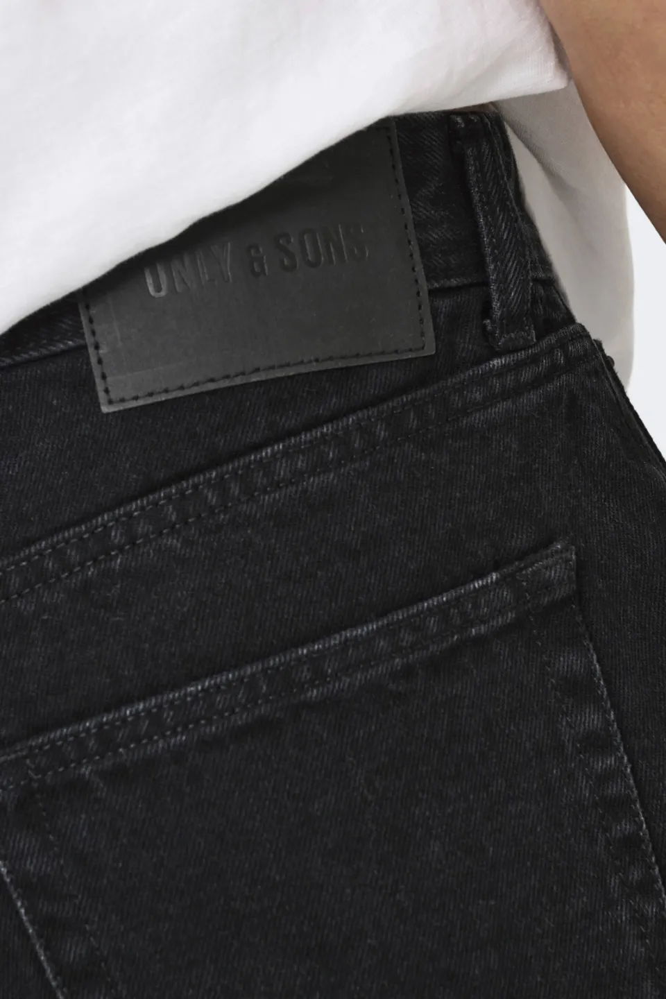 Only & Sons ONSFADE jeansshort zwart, foto 7