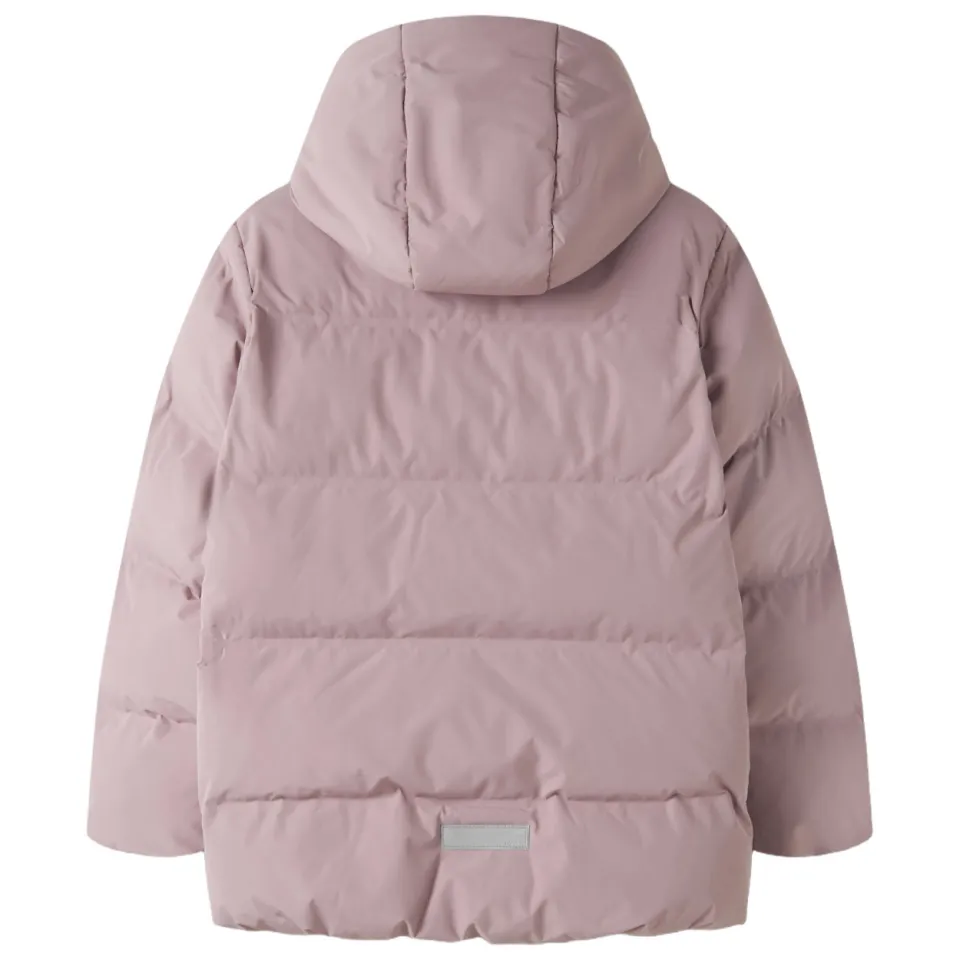 NAME IT Musk puffer winterjas roze, foto 2