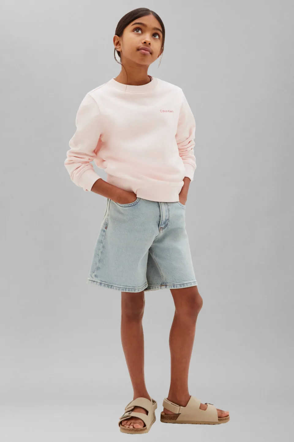 Calvin Klein sweater - lichtroze, foto 4