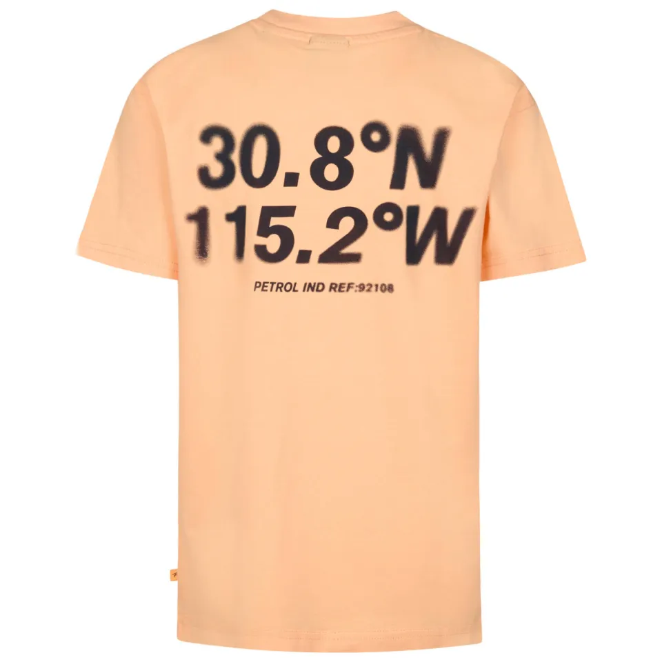 Petrol Industries t-shirt oranje, foto 3