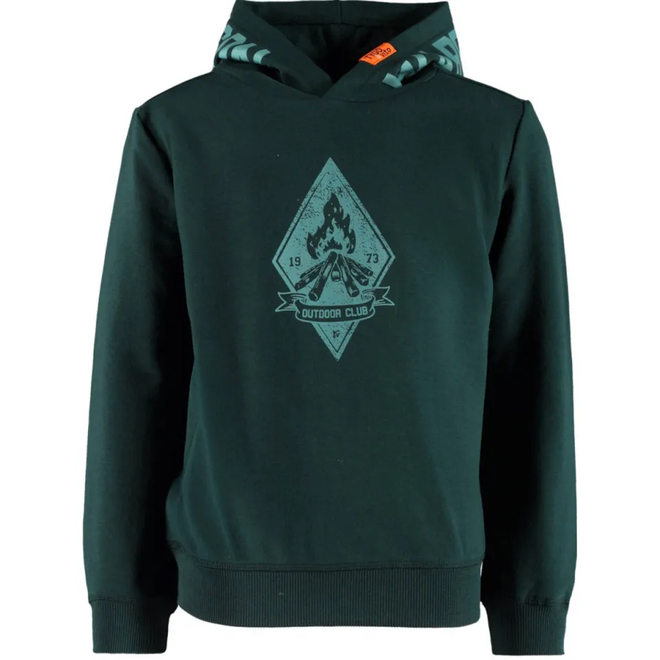 TYGO & vito hoodie donkergroen, foto 2