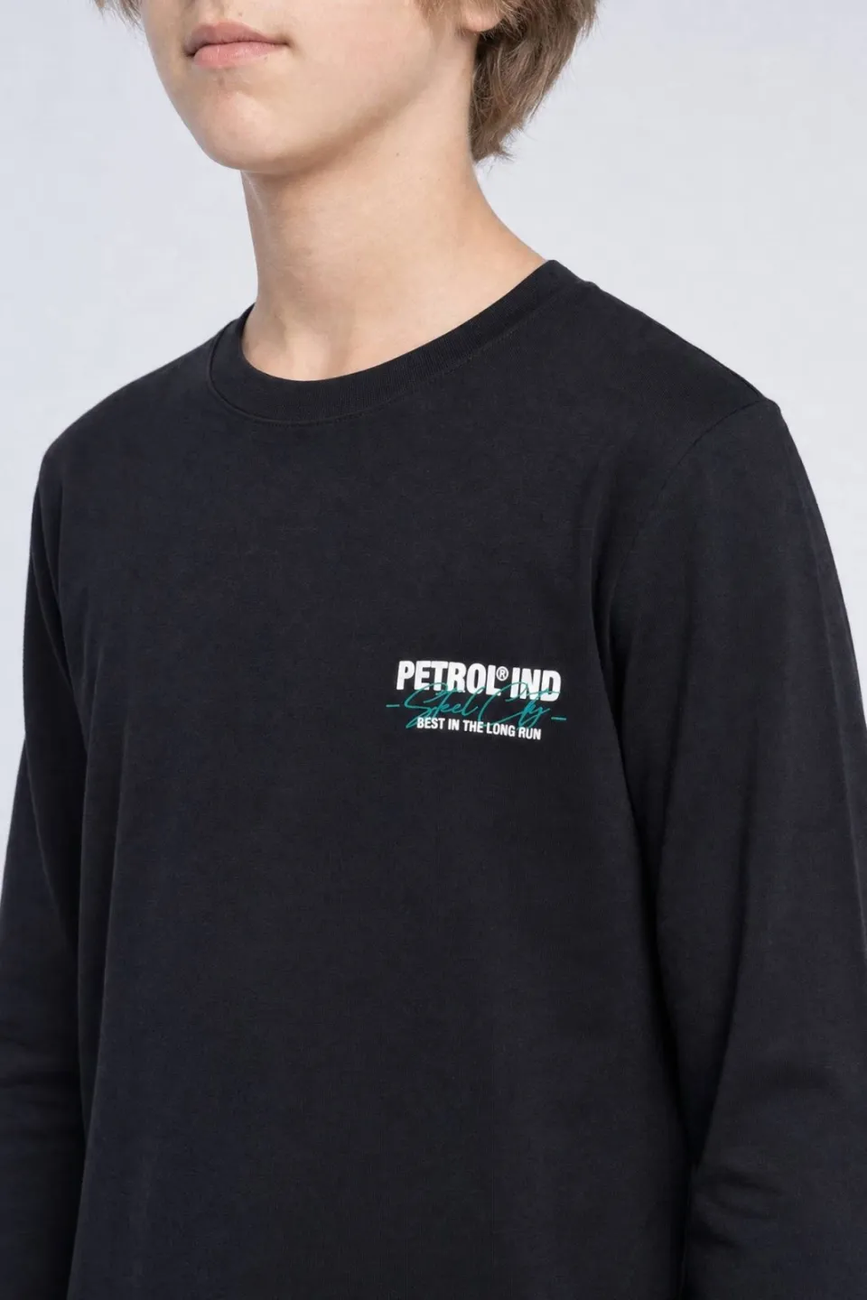Petrol Industries longsleeve met backprint zwart, foto 4