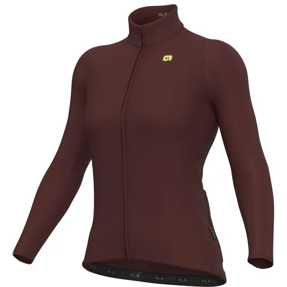 Alé R-EV1 Warm Race 2.0 fietsshirt lange mouwen bruin