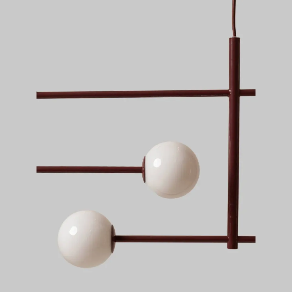 It's About Romi Copenhagen hanglamp burgundy, foto 2
