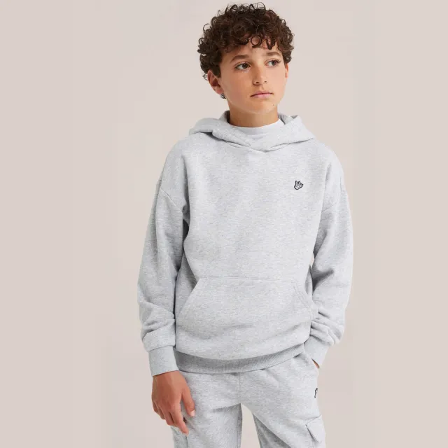 WE Fashion hoodie - grijs Grijs melange