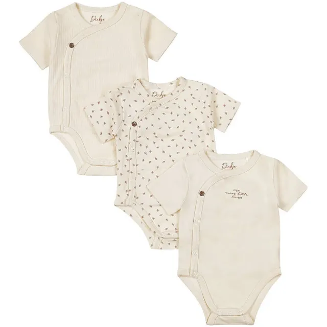 Dirkje romper - offwhite (set van 3) Ofwhite
