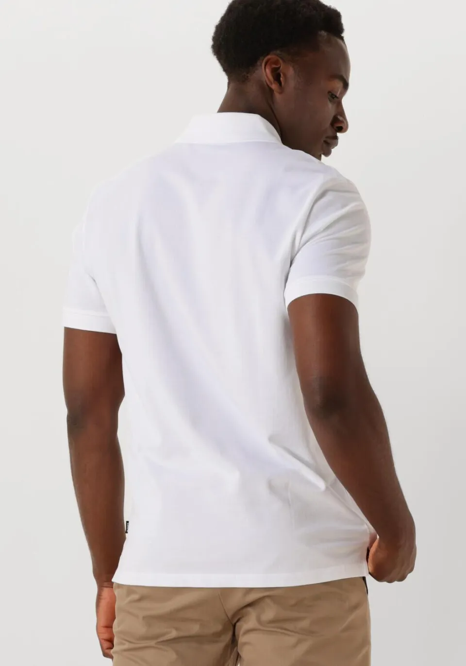 Boss Black Heren Polo's & T-shirts Pallas - Wit, foto 3