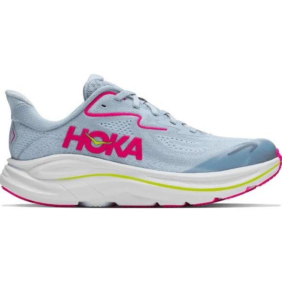 Hoka Clifton 10 hardloopschoen lichtblauw Red