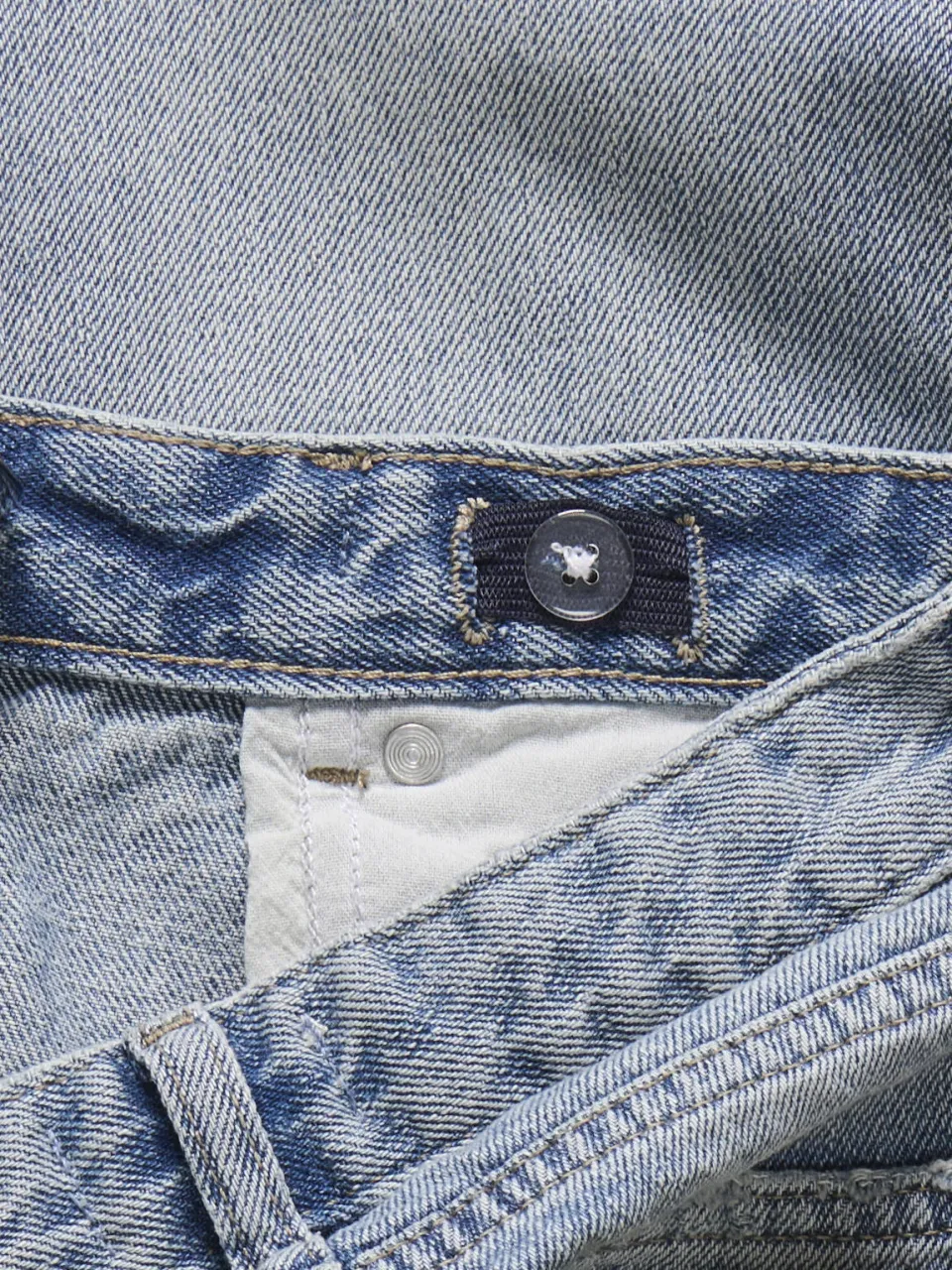 KIDS ONLY GIRL wide leg regular waist jeans light blue denim, foto 4