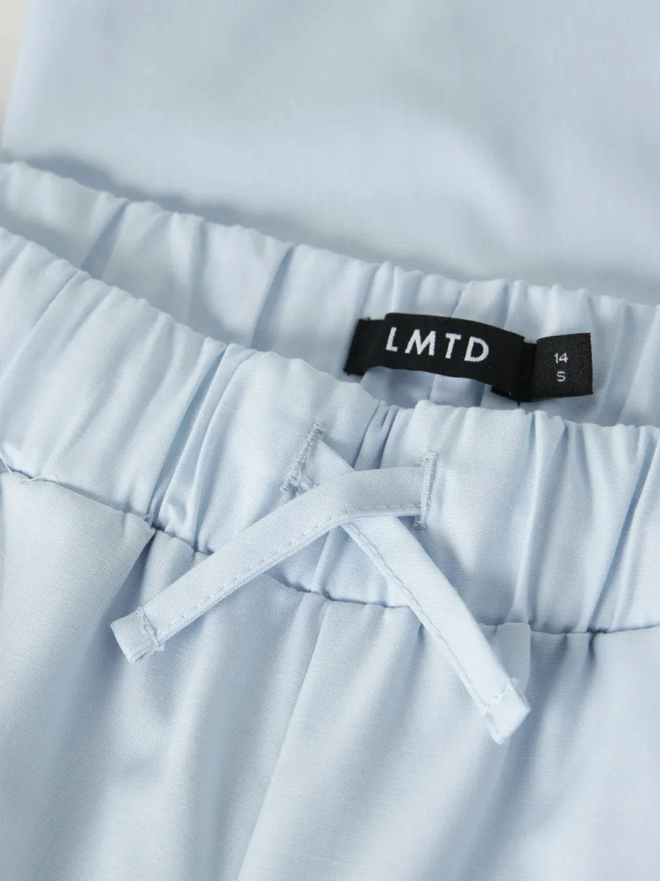 LMTD straight casual broek lichtblauw, foto 3