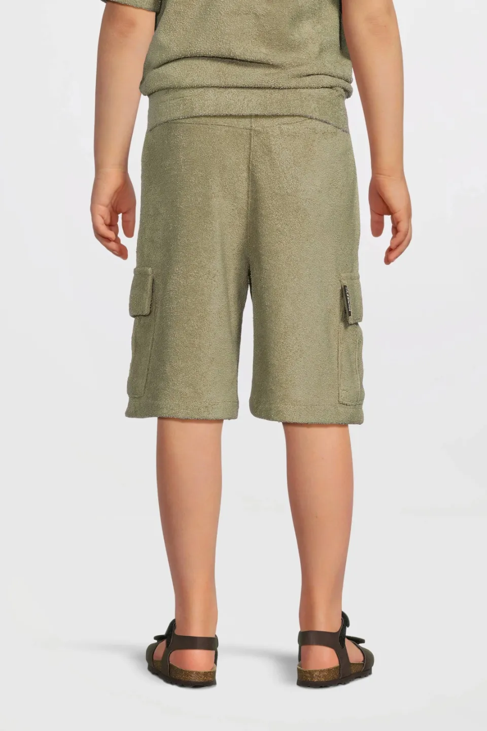 Me & My Monkey badstof short khaki, foto 4