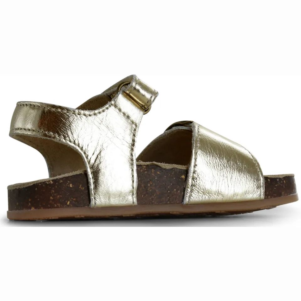 Shoesme leren sandalen goud, foto 2