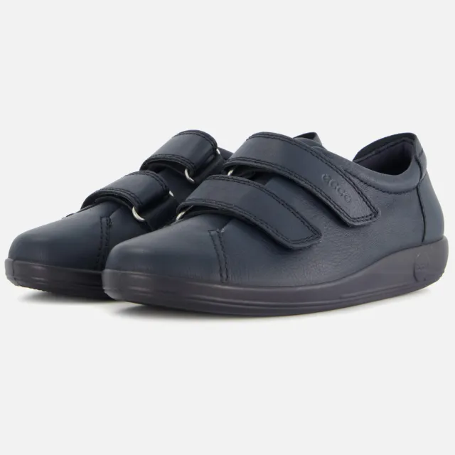 Ecco Soft 2.0 sneakers blauw, foto 2