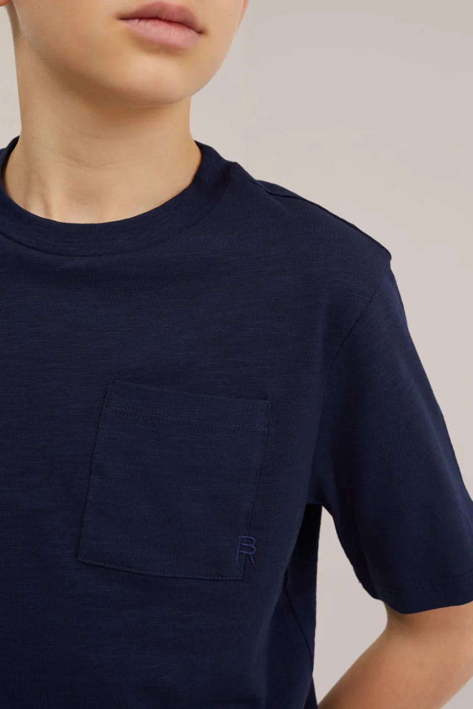 WE Fashion Blue Ridge T-shirt marineblauw, foto 6