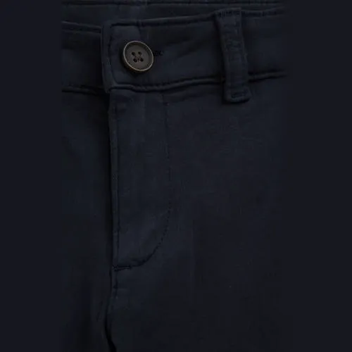 WE Fashion slim fit chino donkerblauw, foto 3