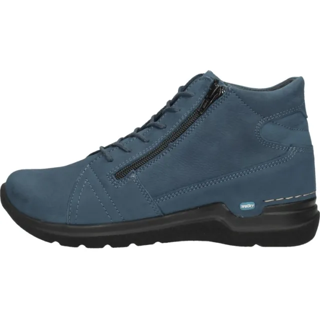 Wolky Why enkellaars blauw, foto 2
