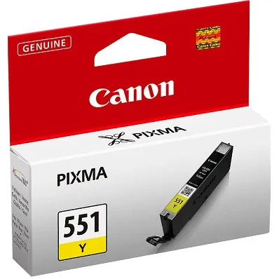 Canon CLI-551Y inktcartridge geel, foto 2