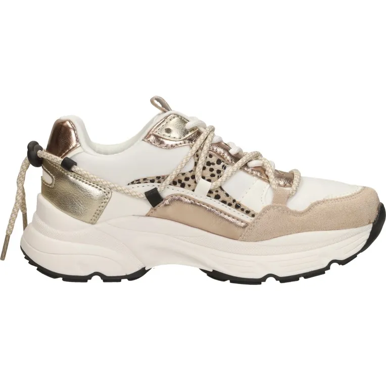 Sub55 lage sneakers beige