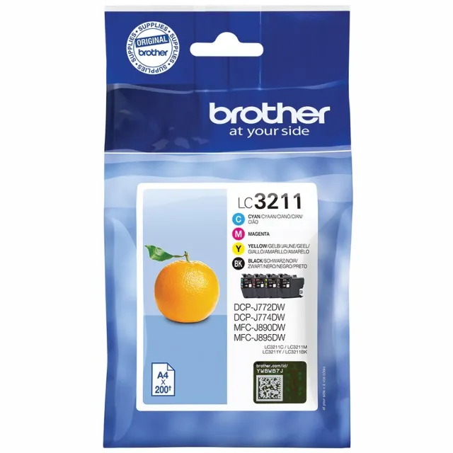 Brother LC-3211VAL inktcartridges voordeelverpakking