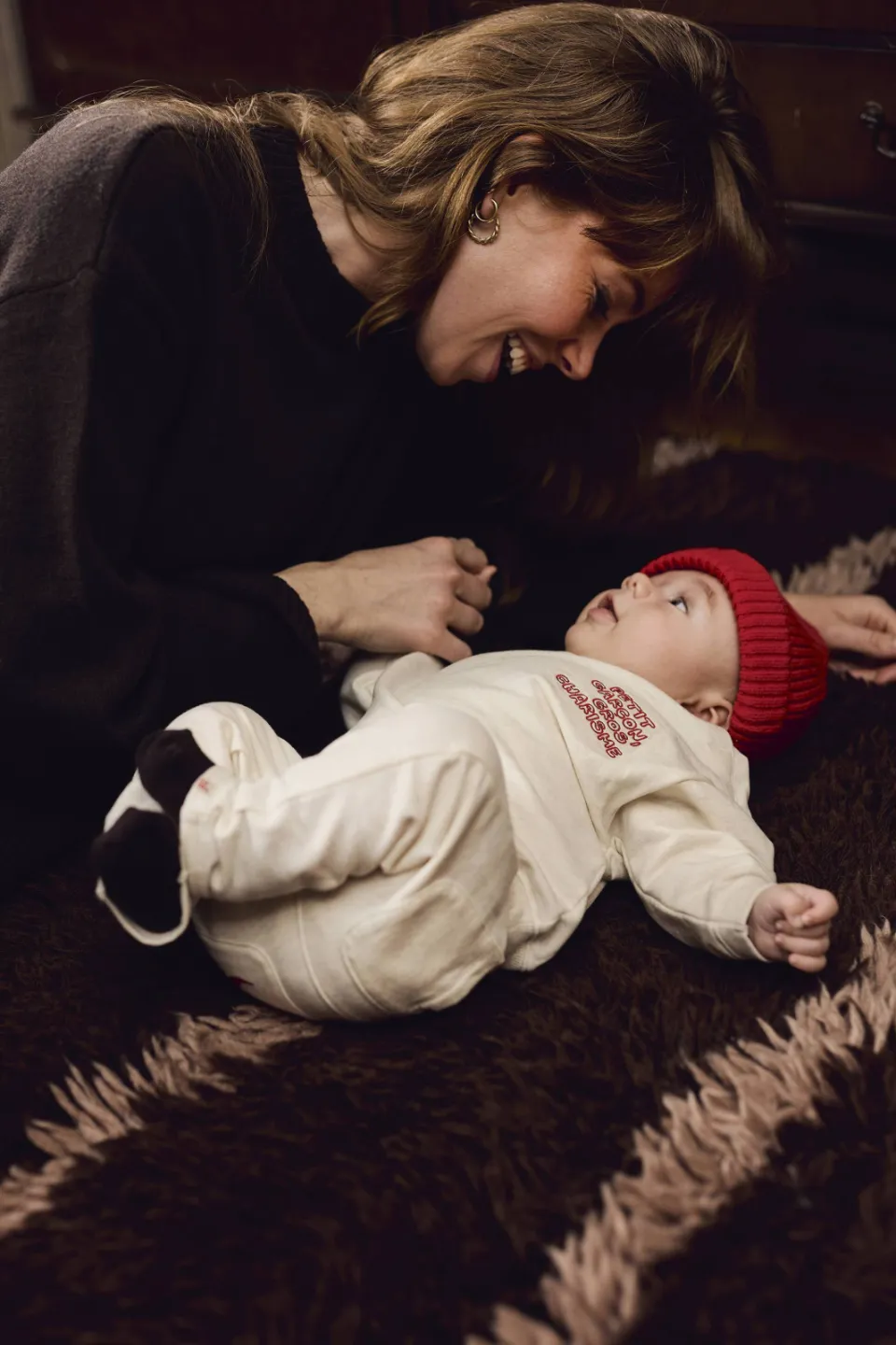 Z8 newborn Jaimy babybroek zand, foto 4
