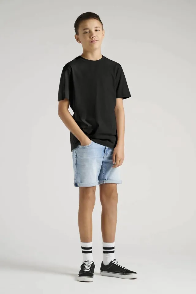 Only & Sons regular fit T-shirt zwart