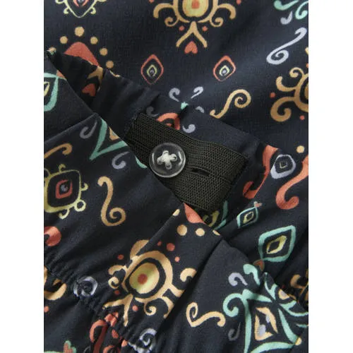 NAME IT NKFVINAYA korte broek met bloemenprint donkerblauw donkerblauw/multicolor, foto 5