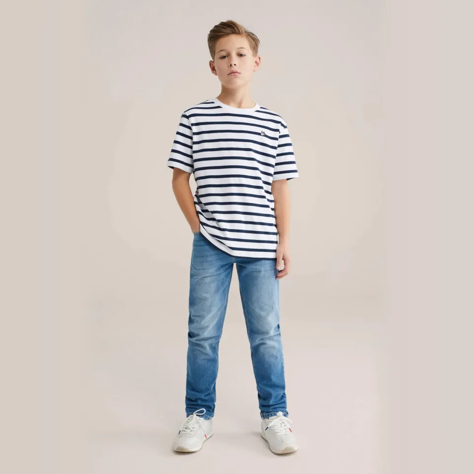 WE Fashion Blue Ridge regular fit jeans medium blue denim