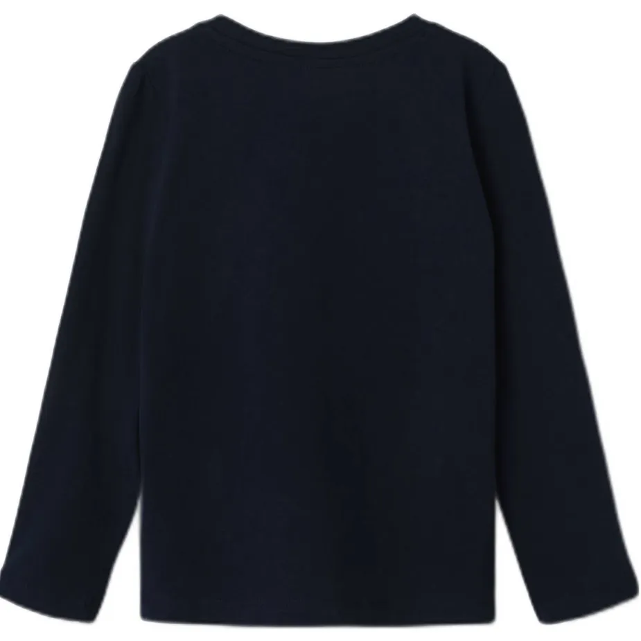 NAME IT MINI longsleeve donkerblauw, foto 2