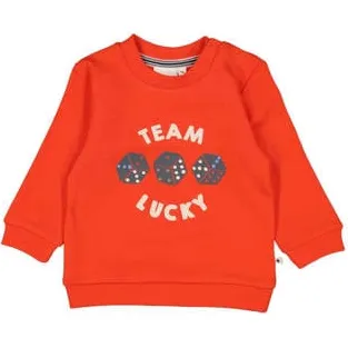 Feetje sweater rood Jongens Katoen Ronde hals Printopdruk